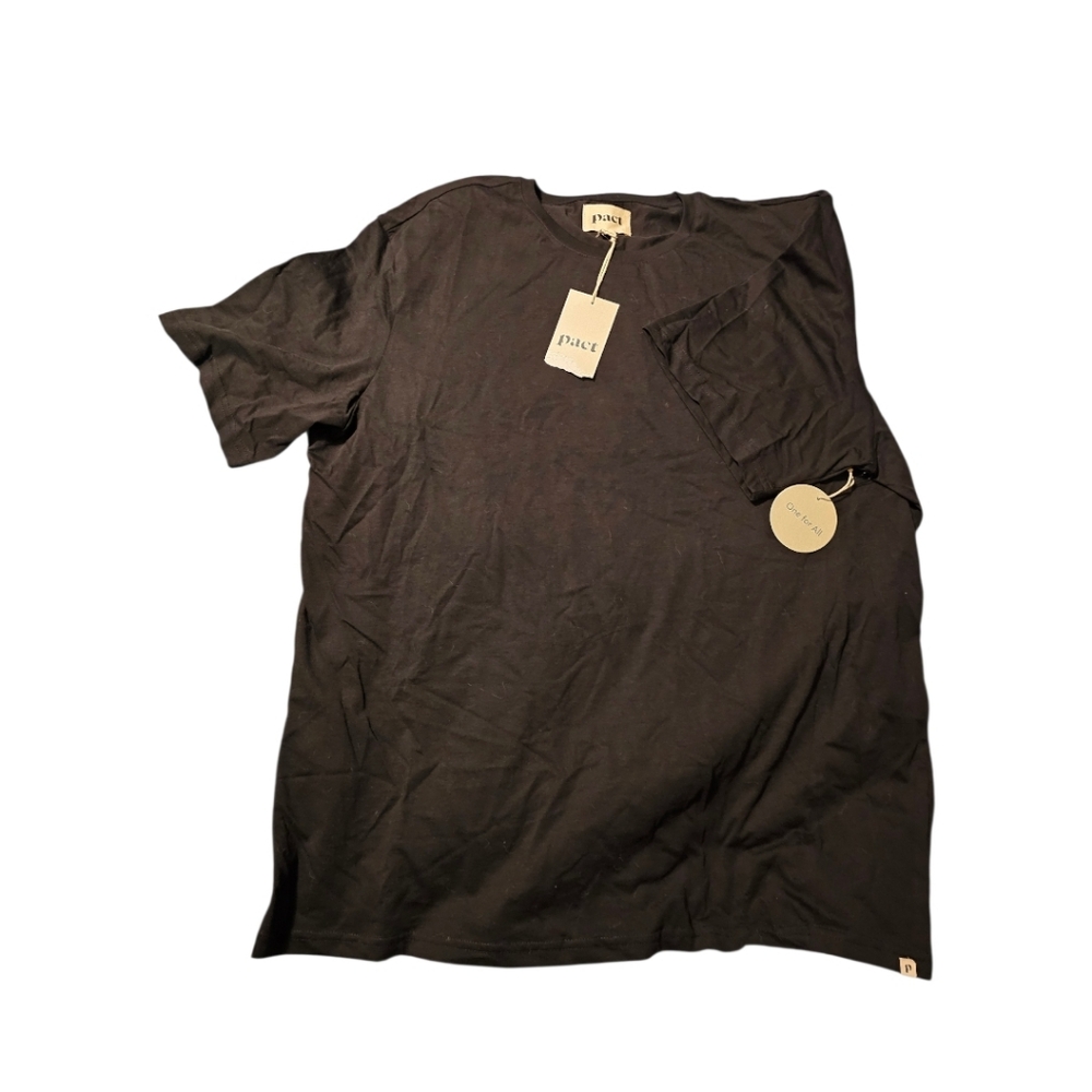Black Organic Cotton T-Shirt